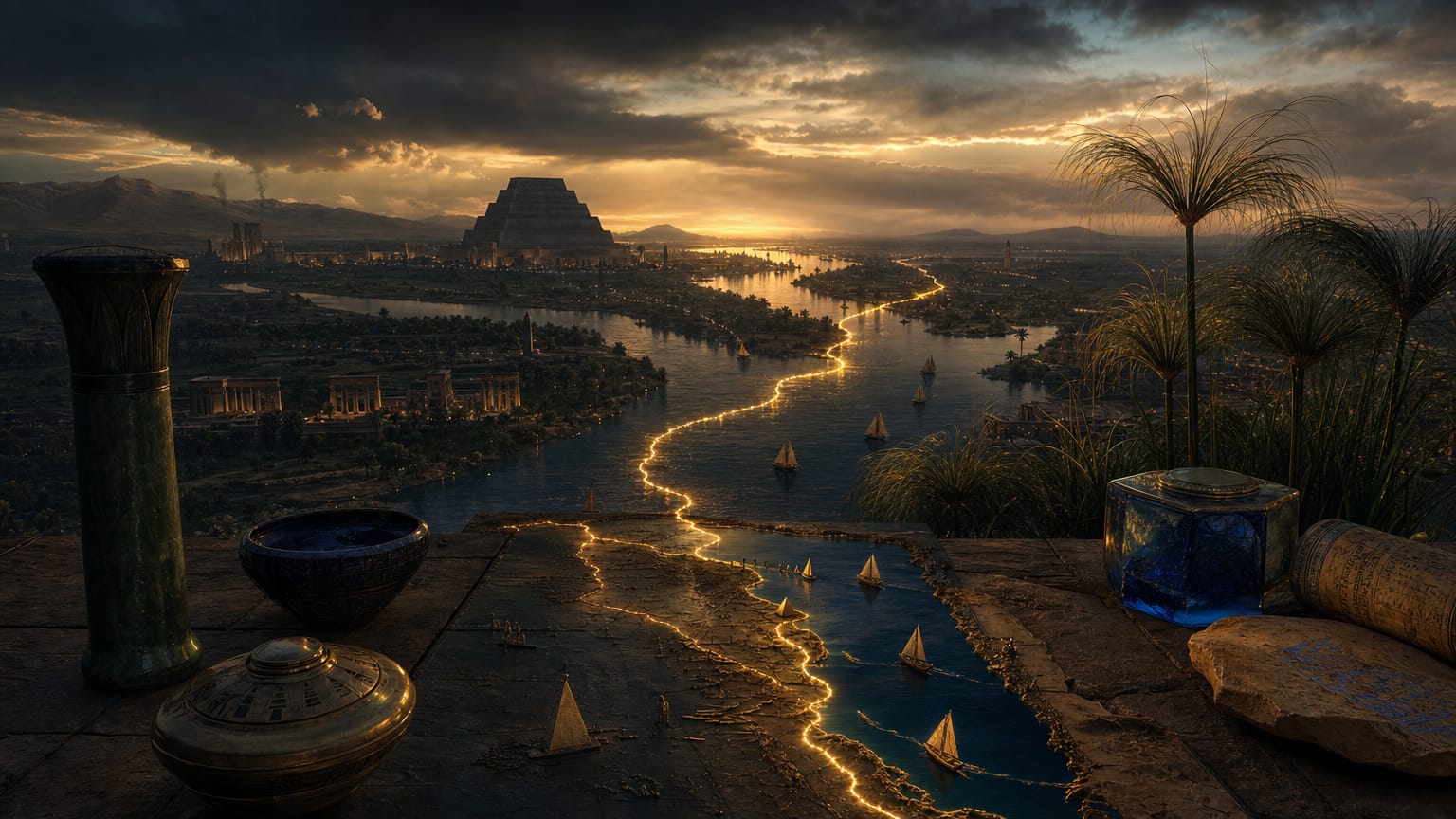 Egyptian DNA: ancient origins from the Old Kingdom genome to the modern Nile